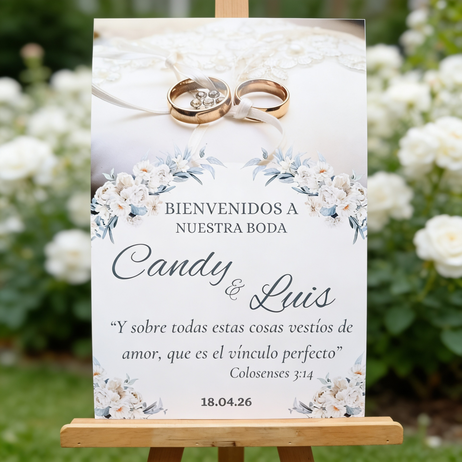 Carteles de Boda.